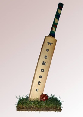 Cricket Weeknote